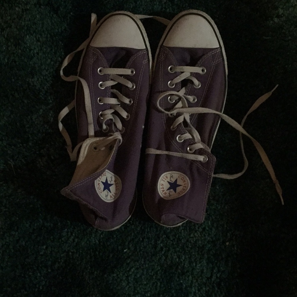 Purple converse